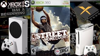 NBA Street Homecourt Xbox 360  Xenia  Xbox Series S [upl. by Bainbrudge]