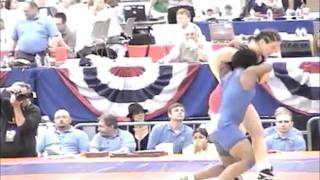 Randi Miller vs Sara McMann 2008 Womens Wrestling US Nationals Finals [upl. by Solraced]