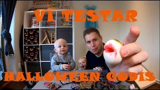 Vi testar HALLOWEEN godis VLOGG [upl. by Syd]