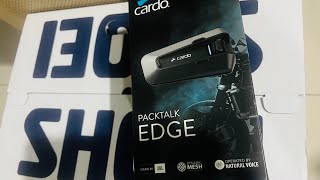 How to install Cardo Packtalk Edge on Shoei x14 helmet [upl. by Moersch693]