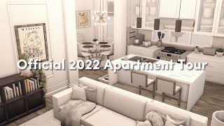 ✧ official 2022 apartment tour ✧  layout amp tour  bloxburg roleplay [upl. by Knowles]