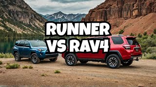 The 4Runner and RAV4 Battle Royale Which Should You Choose [upl. by Oler]