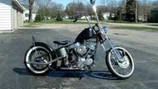 Vinnies 1949 Panhead chopper specs and pictures part 8 [upl. by Darom]