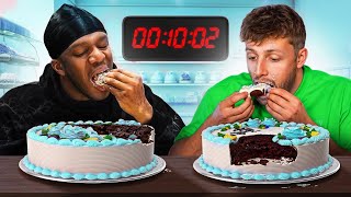 SIDEMEN MAN VS FOOD SPEED EATING [upl. by Nnayrb442]