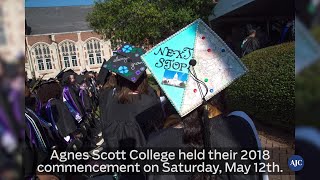 Agnes Scott Colleges 2018 Commencement [upl. by Attaynek]