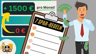 Wie ich jeden Monat 1550 € spare  Meine 7 goldenen Sparregeln für finanzielle Unabhängigkeit [upl. by Sibelle]