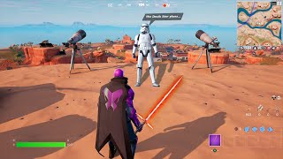 Where to find ALL Lightsaber Location in Fortnite How to Get Lightsaber Location [upl. by Deron]