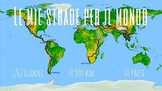 Le mie strade per il mondo MAPPA [upl. by Uzial]