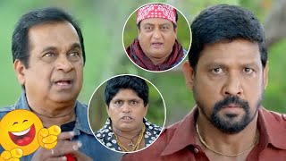 Sampath Raj And Brahmanandam Comedy Scene  Loukyam Telugu Movie Scenes  Cinima Nagar [upl. by Fredela]