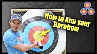 How to Aim while Shooting Barebow Archery [upl. by Alenson]