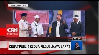 Dikritik Soal Citarum Deddy Itu Urusan Pemerintah Pusat  Debat Publik Kedua Pilgub Jabar 56 [upl. by Wootten]