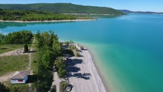 Il y a 50 ans un village du Verdon englouti pour la création du lac de SainteCroix [upl. by Aihsekram]