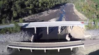 Chilhowee Lake Drawdown Flyover  Oct 20 2015 [upl. by Cherida98]