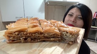 BAKLAVA DULCE ARABE RECETA FACIL Silvana Cocina ❤ [upl. by Gazo]