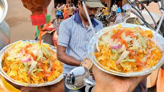 Best Street Aloo dum Dahibara of Puri at Rs 40 odisha puristreetfood streetfood viralvideo [upl. by Zerla70]