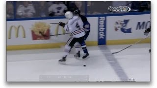 Niklas Hjalmarsson Annihilates David Backes [upl. by Aracot]