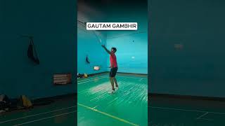 Cricketers playing badmintonPart2badminton [upl. by Asilim447]