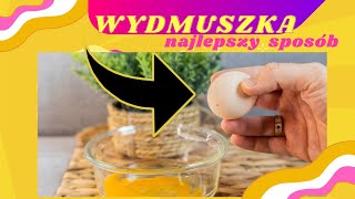 jak zrobić WYDMUSZKĘ z jajka 😍 Jak wydmuchać JAJKO🐥 DIY Prosto szybko i na temat 🐰 [upl. by Coridon]