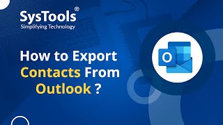 How to Export Contacts from Outlook Address Book [upl. by Eiramlatsyrk273]