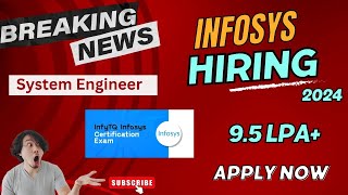 Infosys Off Campus Hiring InfyTQ Certification 202395 lpa infytq [upl. by Davey516]