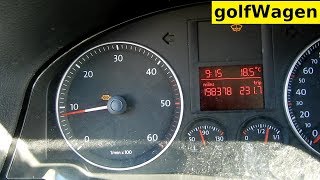 Ako spustit vynútenu regeneráciu DPF na VW Golf 5 [upl. by Cornwall]