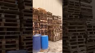 Used Wooden Pallet 51“ x 43quot [upl. by Trant819]