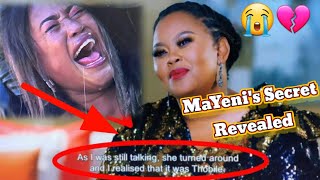 UTHANDO NESTHEMBU Mayenis SECR£T is EXPOSED 😭 [upl. by Etti]