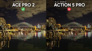 Insta 360 Ace Pro 2 vs DJI Osmo Action 5 Pro Camera Test Comparison [upl. by Mohandis]