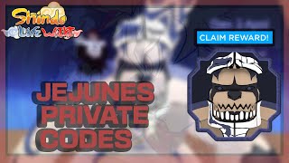 NEW JEJUNES 100 PRIVATE SERVER CODE [upl. by Nylad]