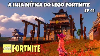 Construí um Santuário Oriental no LEGO Fortnite [upl. by Ellimahs]