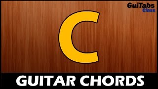 C CHORD 🎸 Beginner GUITAR Chords 🎓 How to play the C Chord 🎵 [upl. by Hanala494]