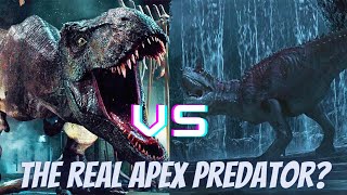 REXY Jurassic World vs CARNOTAURUS Disney WHO WINS [upl. by Eineg232]