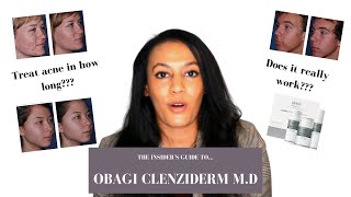 Obagi CLENZIderm MD Acne System Review  How to use CLENZIderm [upl. by Ennovart]