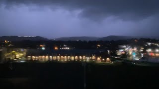 One Week Timelapse of Morgantown WV Lighting storm [upl. by Adnalay]