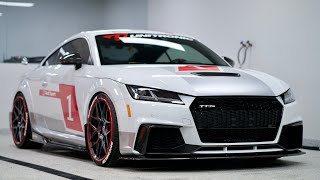 TT CUP RACE LIVERY WRAP ON A TTRS [upl. by Bonnes934]