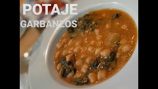 POTAJE de GARBANZOSTHERMOMIX con ThermoMaquinita [upl. by Biddle]