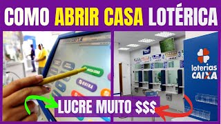 🤑 Como ABRIR UMA CASA LOTÉRICA COMO Montar Uma LOTERIA [upl. by Erdrich]