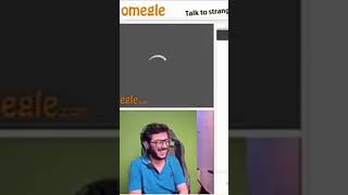 carryminati omegle funny clip omeglecarryminati trendingshorts [upl. by Rossy879]