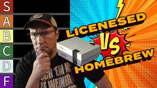 Retro Gaming Battle Homebrew vs Licensed [upl. by Vivianne]