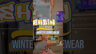 SHEIN winter loungewear Haul [upl. by Larcher]