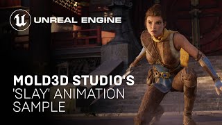 Mold3D Studio’s ‘Slay’ Animation Sample Project  Unreal Engine [upl. by Llerret]