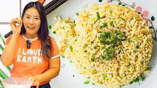 3 Minutes Egg Fried Rice Recipe [upl. by Marutani911]