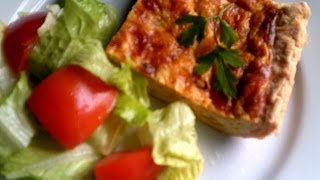 Receta Quiche de calabaza Muy fácil y buena Como preparar paso a paso [upl. by Fi]