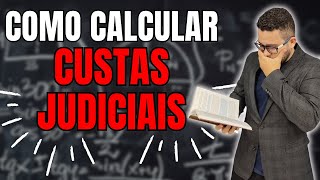 Como Calcular as CUSTAS JUDICIAIS no TJSP  Passo a Passo Simples [upl. by Anatollo]