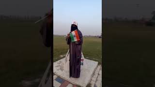 wagah border pahunch gai sana ansari shortvideo viralvideo paidalhajj macca [upl. by Annirok]