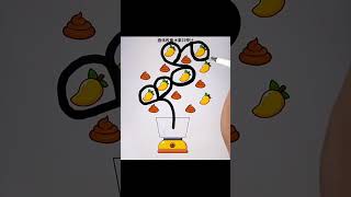 Draw lines to collect mango and squeeze juice games trending [upl. by Neelyk]