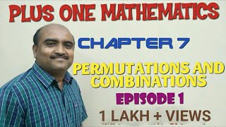 PLUS ONE MATHEMATICS CHAPTER 7 PERMUTATIONS AND COMBINATIONS EPISODE 1 IMPROVEMENT SPECIAL [upl. by Luo186]