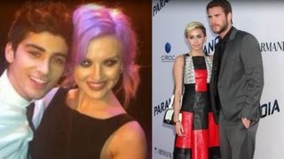 Zayn Malik and Perrie Edwards Engaged VS Miley Cyrus and Liam Hemsworth [upl. by Brita414]