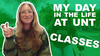 Going to Class  College Essentials amp Best Study Spots  My Day in the Life Vlog at UNT [upl. by Imarej]