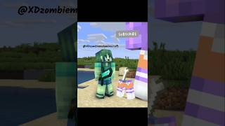 Minecraft Aphmau VS Zombie Girl 😱🔥  Minecraft Animation shorts youtubeshorts minecraft memes [upl. by Ecirtael185]